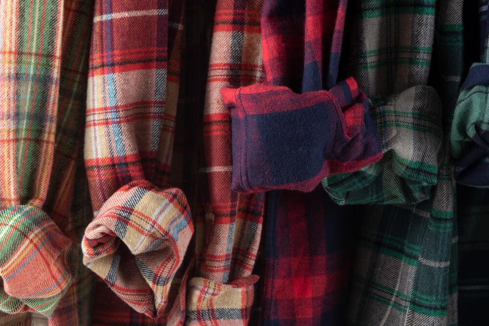 Harris tweed clothing and accessories